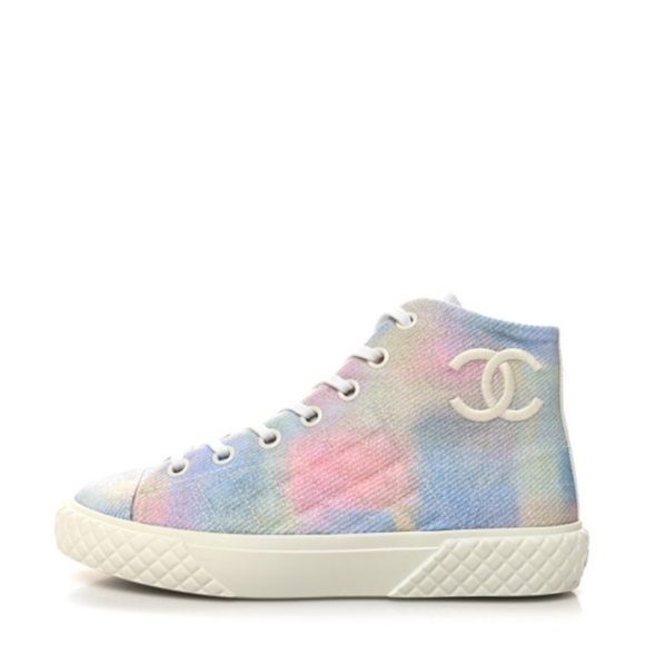 CHANEL Shoes - No Offers Please Host Pick 7/14 💕Authentic CHANEL Hightops